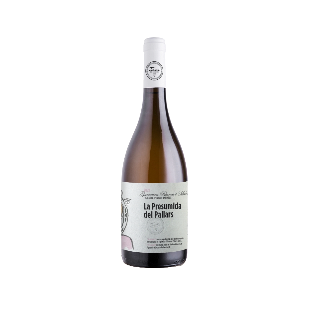 Vino blanco La Presumida del Pallars