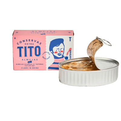 Tito Almejas Blancas al Natural