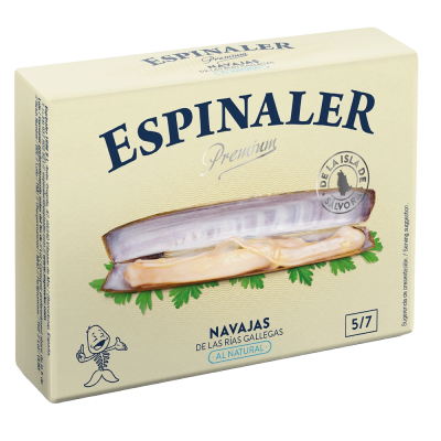 Espinaler Premium Navajas al natural 5/7