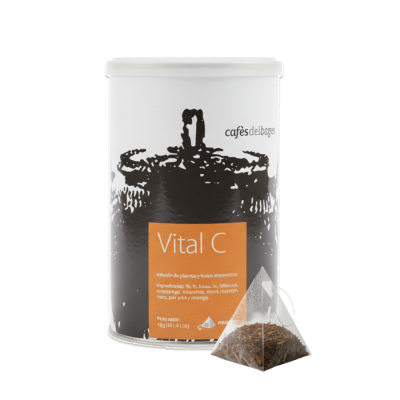 Cafès del Bages Infusión Vital C 30u. | Frutas y hierbas ricas en vitaminas