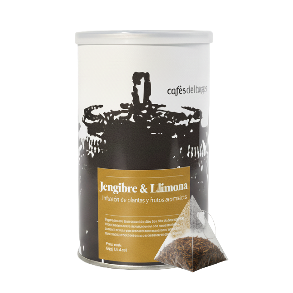 Gingebre amb Llimona 30u. | Infusió revitalitzant i natural