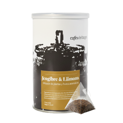 Jengibre con Limón 30u. | Infusión revitalizante y natural