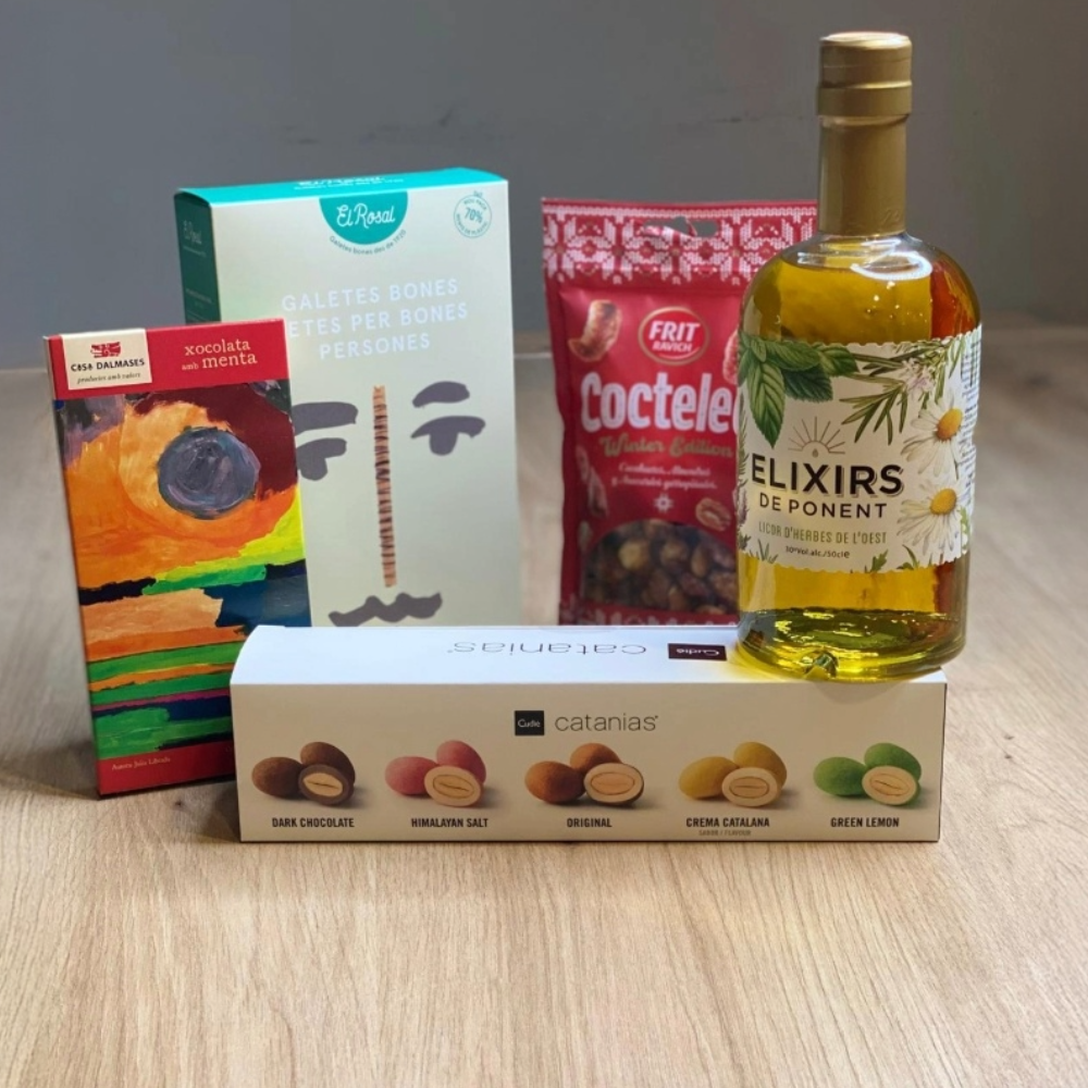 Lot Gourmet “Dolç i Especial” | Galetes, xocolata i licor