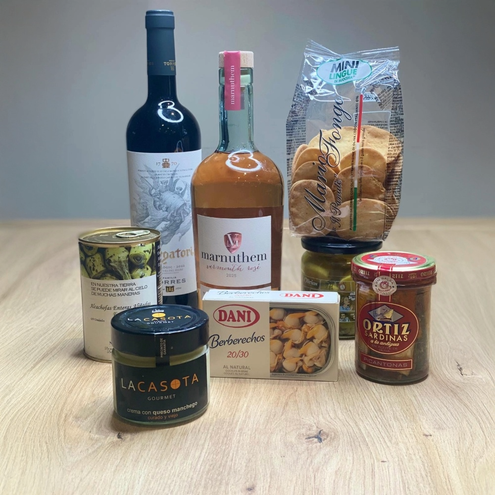 Lot Marnuthent | Vermut Rosé, Berberetxos i Gourmet