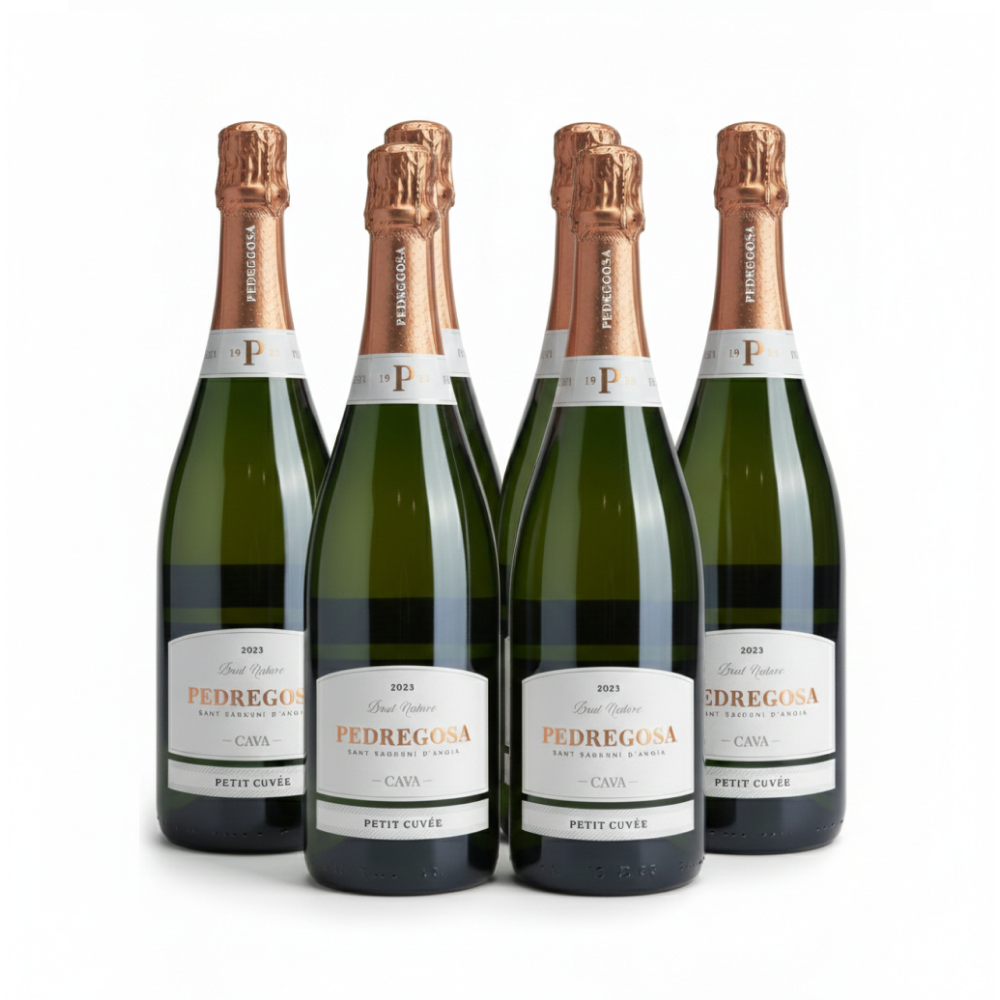 Pack 6 Pedregosa Petit Cuvée Brut Nature | Cava Premium Penedés