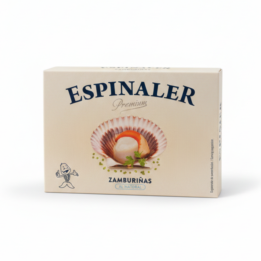 Zamburiñas Premium al Natural | Espinaler