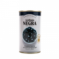 Maestros Aceituneros Aceitunas Negras Sin Hueso - Lata de (320 g)